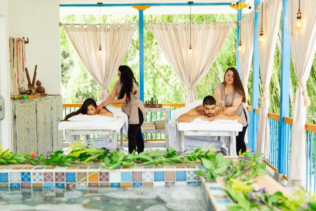 Hotel Hacienda Santa Clara Santa Rosa de Cabal Zewnętrze zdjęcie