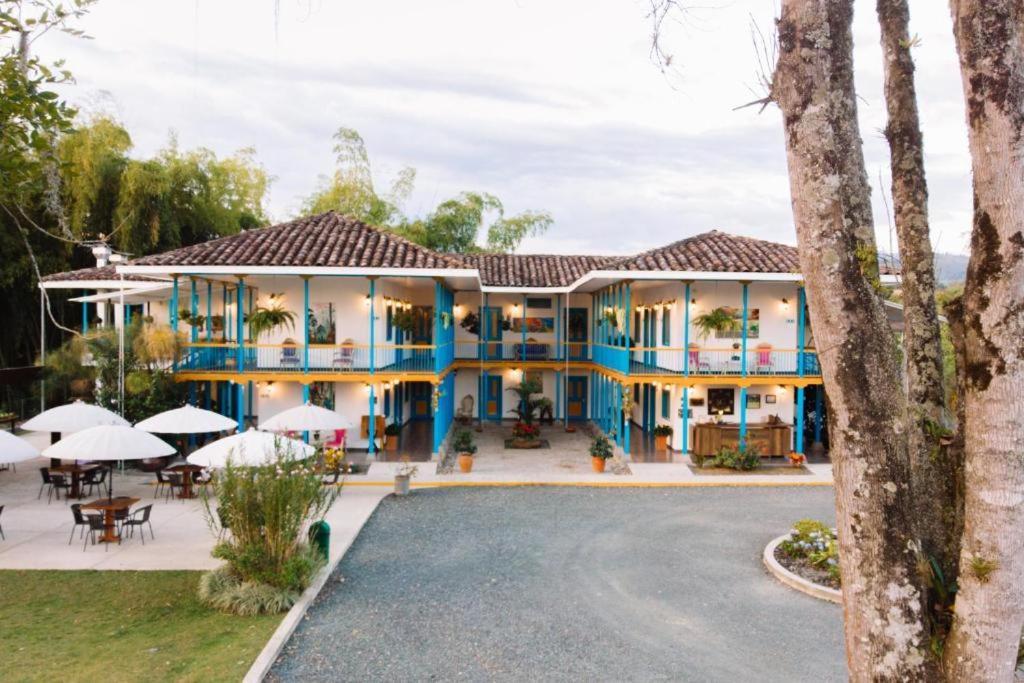 Hotel Hacienda Santa Clara Santa Rosa de Cabal Zewnętrze zdjęcie