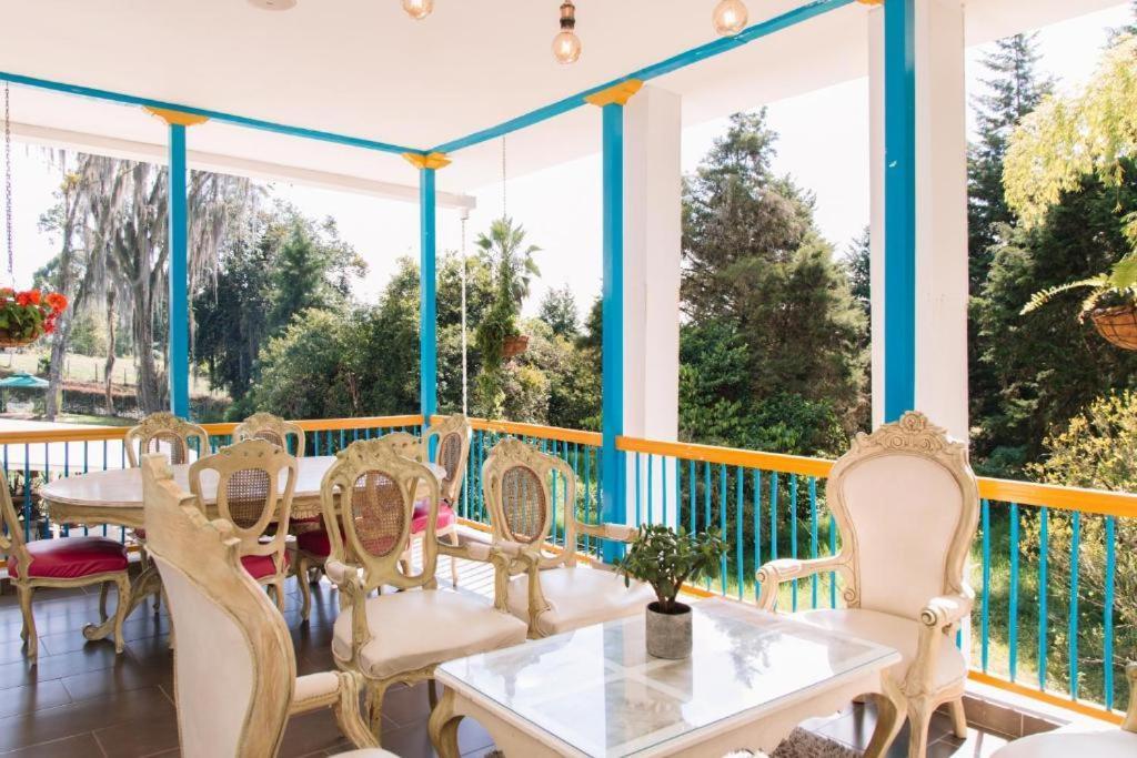 Hotel Hacienda Santa Clara Santa Rosa de Cabal Zewnętrze zdjęcie