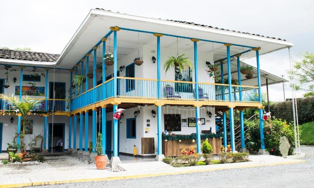 Hotel Hacienda Santa Clara Santa Rosa de Cabal Zewnętrze zdjęcie