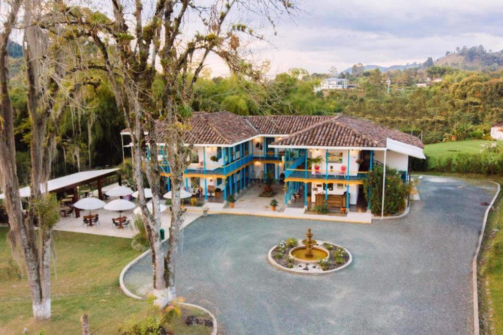 Hotel Hacienda Santa Clara Santa Rosa de Cabal Zewnętrze zdjęcie